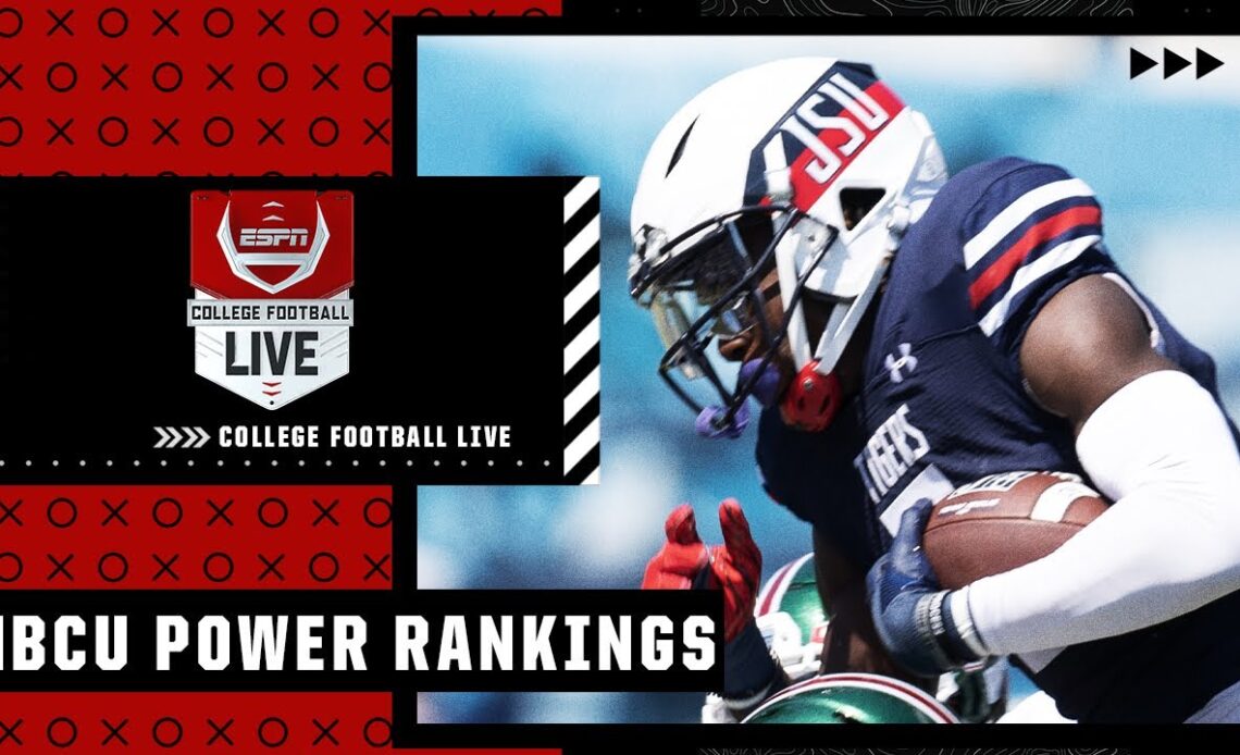 Power rankings for Jackson State and other HBCUs 👀 | College Football Live