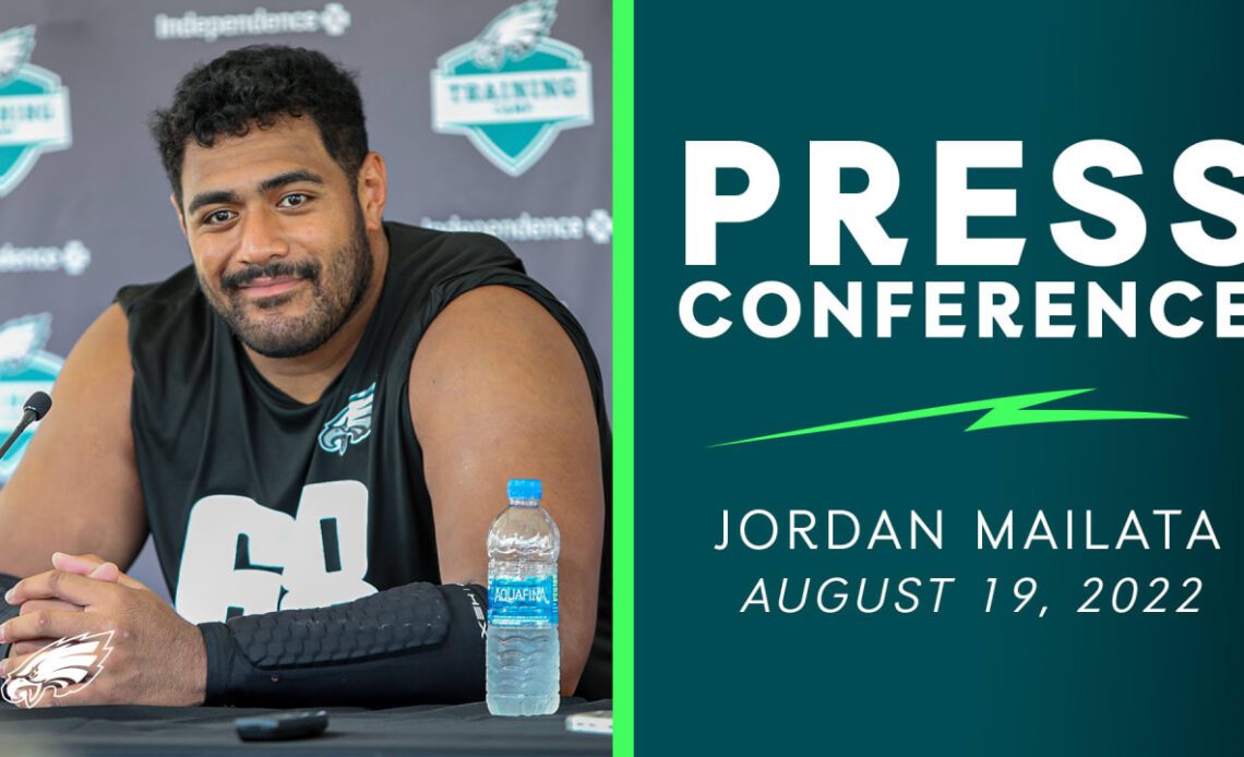 Press Conference: Jordan Mailata | August 19, 2022