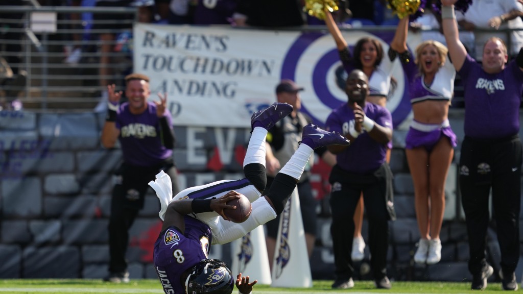 Ravens QB Lamar Jackson rushes for 79-yard touchdown in Week 2