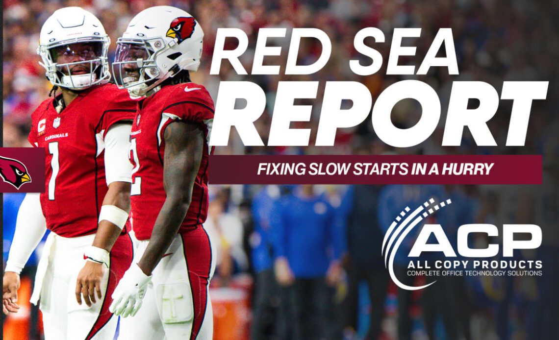 Red Sea Report - Fixing Slow Starts In A Hurry