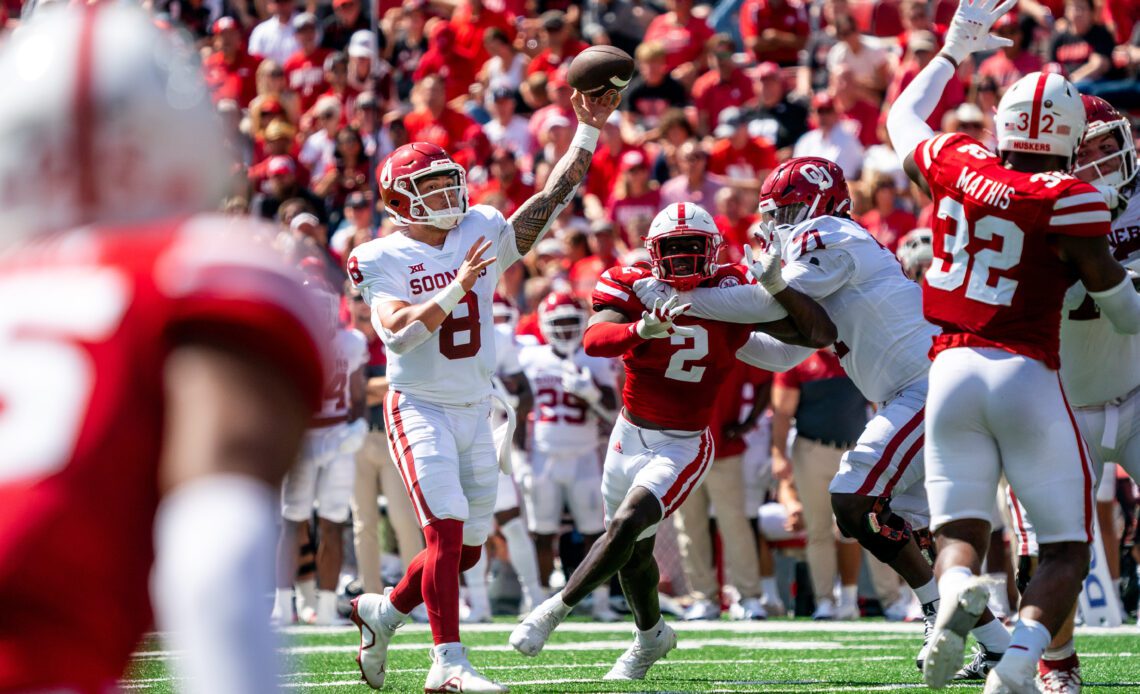 Report card from the Sooners 49-14 win vs. Nebraska