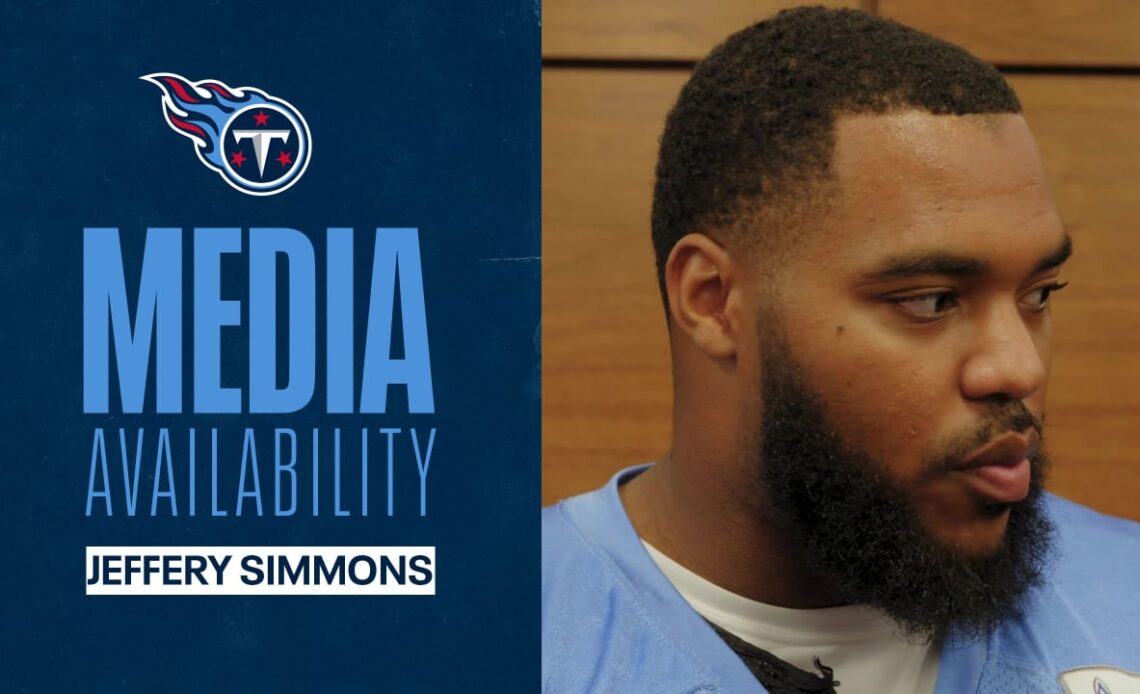 Right Mindset, Right Attitude Everyday | Jeffery Simmons Media Availability