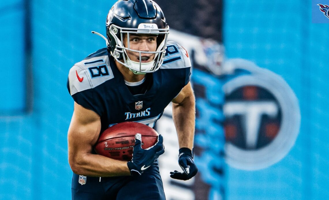 Rookie WR/Returner Kyle Philips a Bright Spot for the Titans in Week One, Even if He Won't Admit It