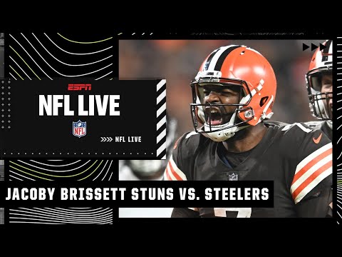 Ryan Clark is impressed by Jacoby Brissett's performance vs. the Steelers | NFL Live