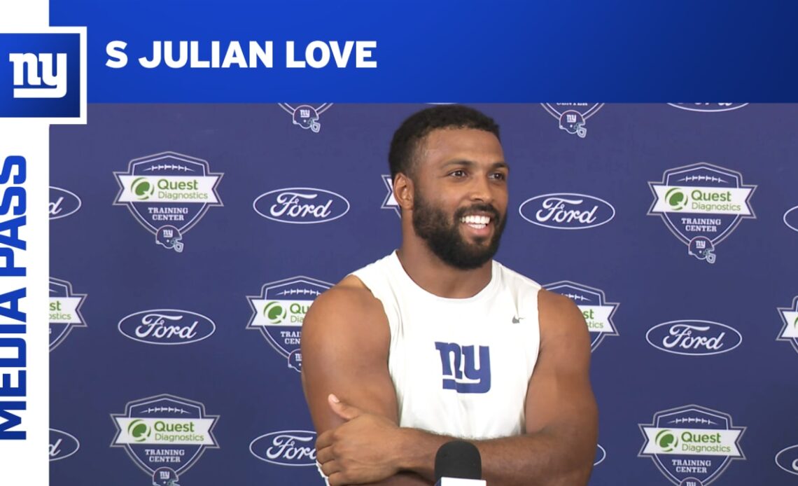 S Julian Love gets emotional about being voted captain for 1st time
