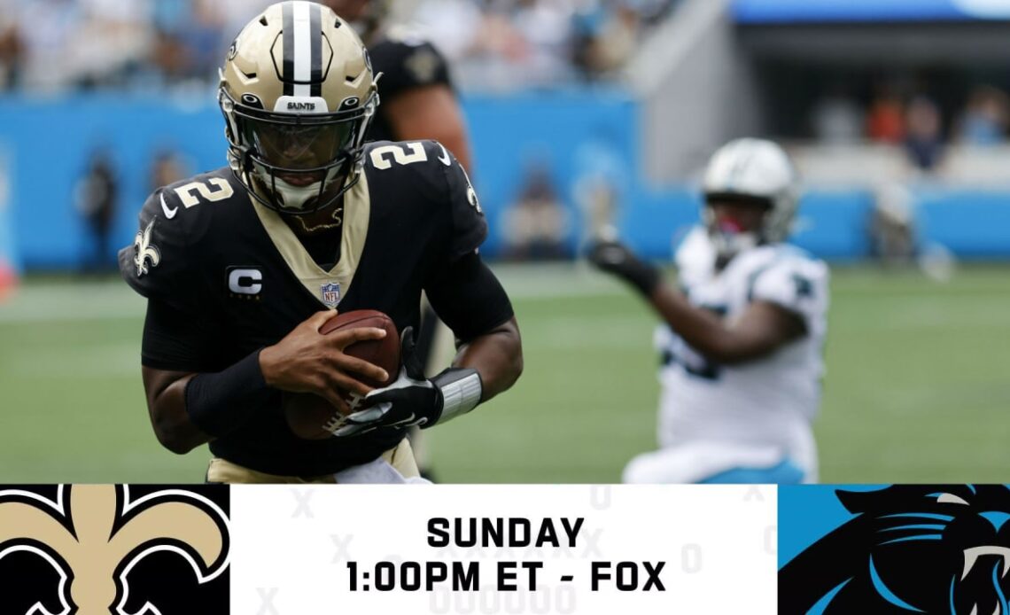 Saints at Panthers Week 3 Preview | 2022 NFL