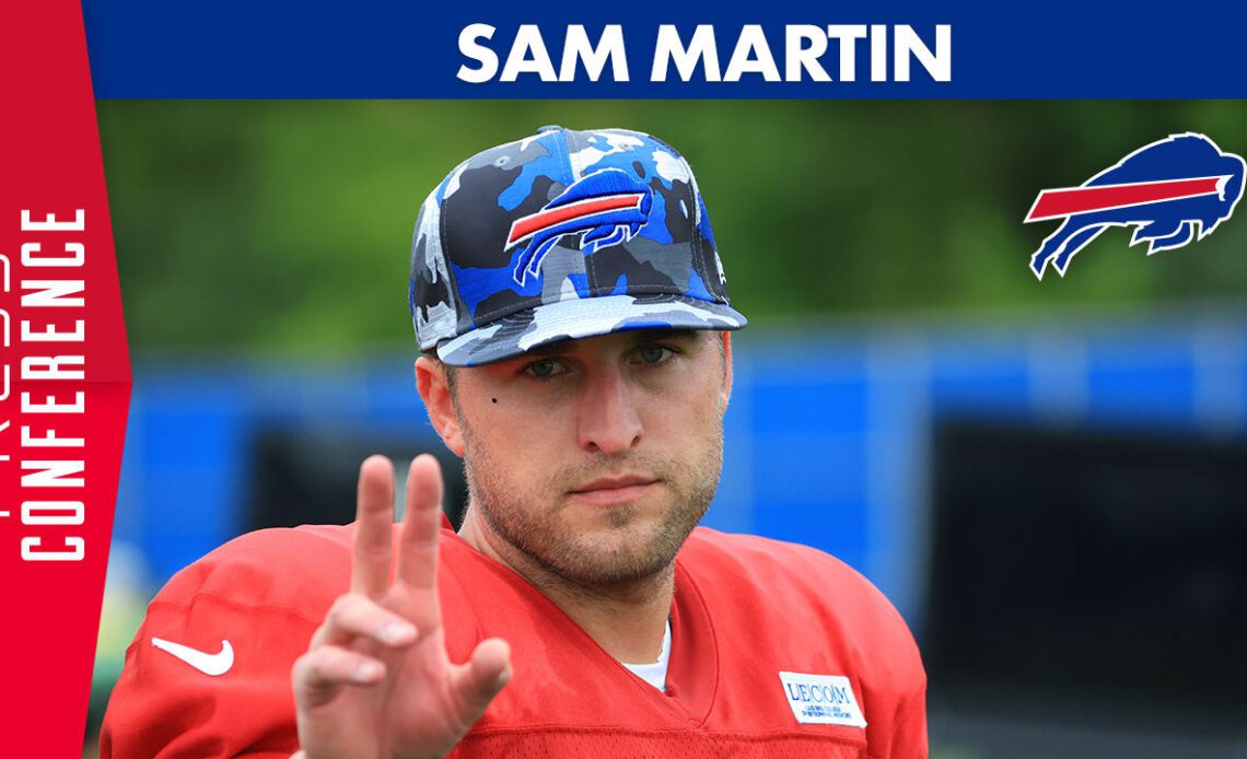 Sam Martin: "Really Happy I'm Here"