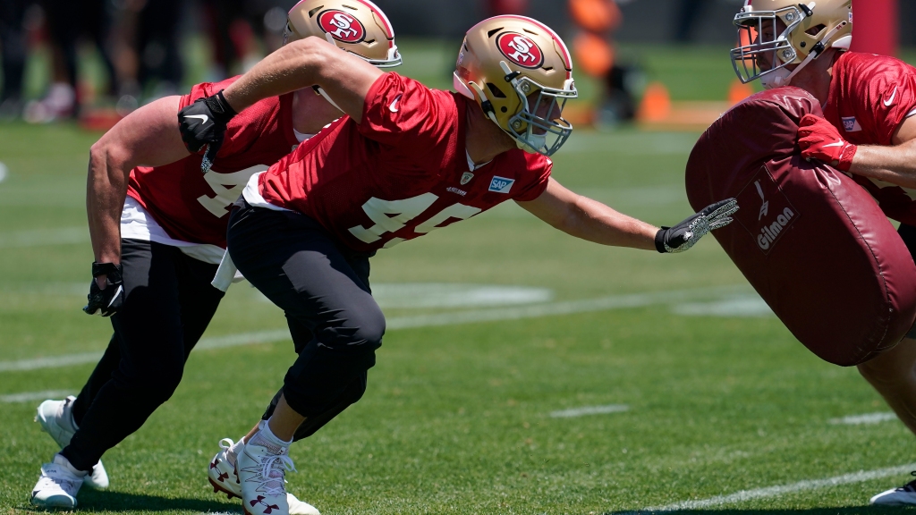 San Francisco 49ers practice squad: Troy Fumagalli returns