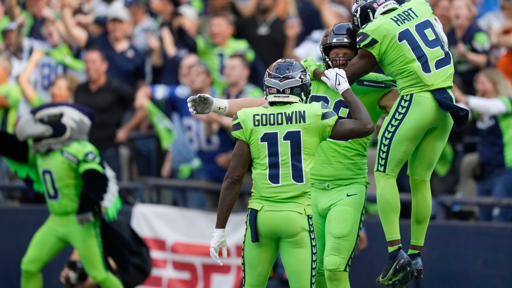 Shane Waldron confirms Marquise Goodwin is Seahawks WR3 for now