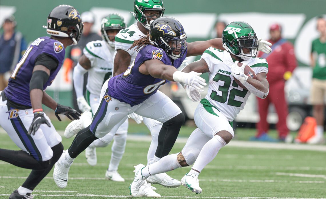 Studs and Duds from Jets ugly Week 1 loss vs. Ravens