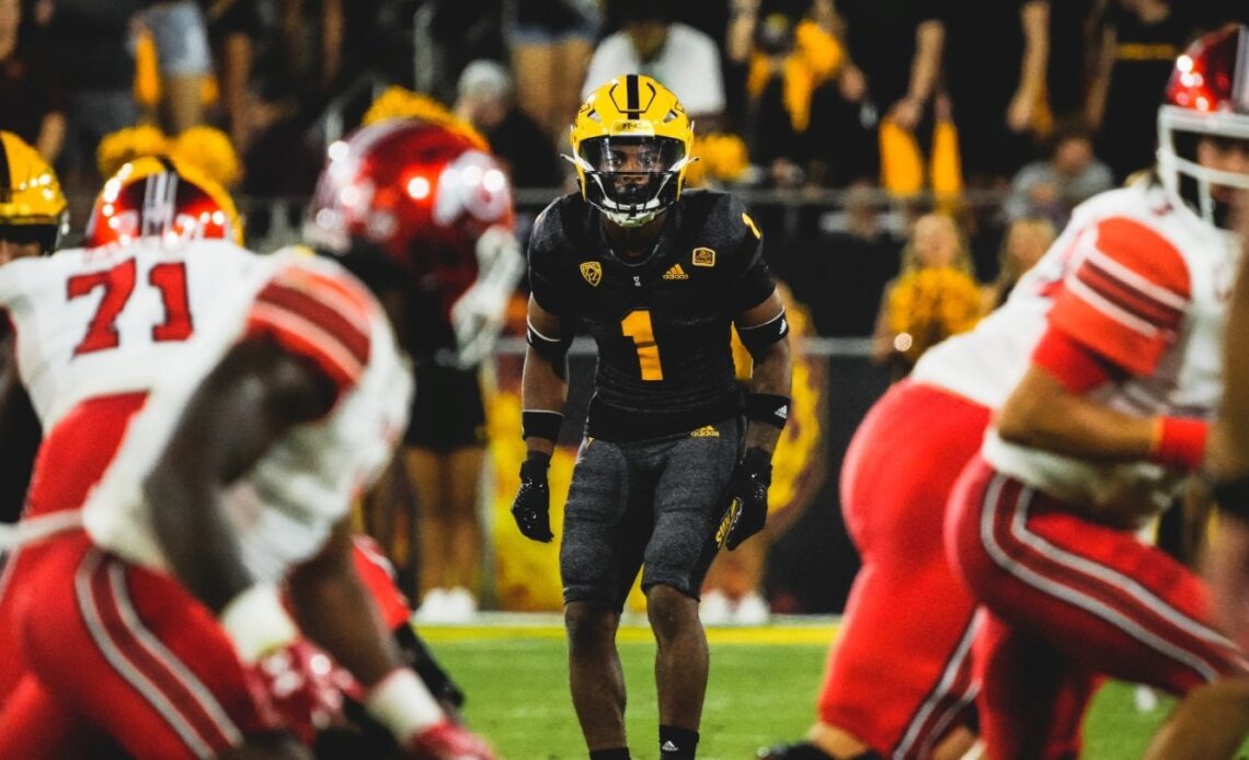 Sun Devils Stopped by No. 13 Utah in Pac-12 Opener, 34-13