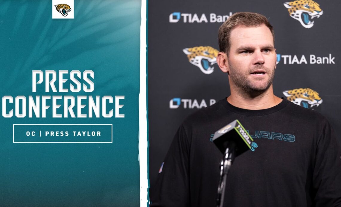 Taylor: "We're full speed ahead." | Press Conference | Jacksonville Jaguars