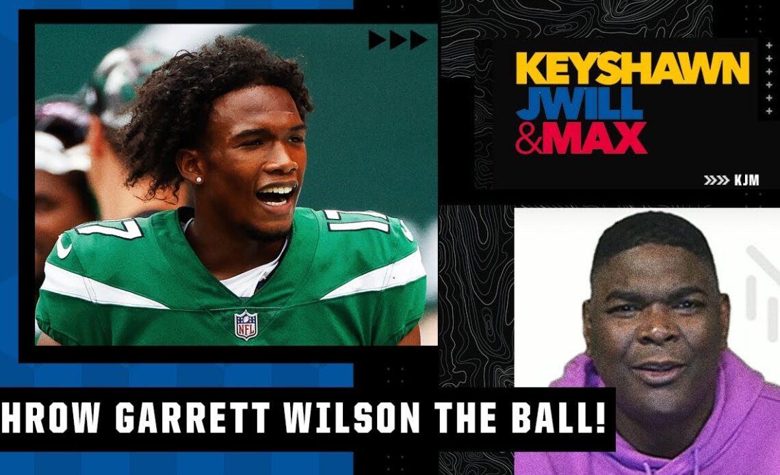 Throw Garrett Wilson the DAMN BALL ‼️ - Keyshawn's message to the New York Jets | KJM