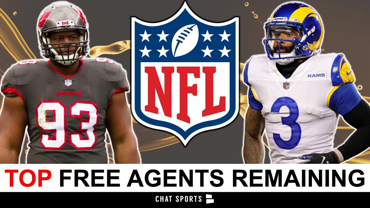 Top 25 NFL Free Agents Unsigned After 53Man Rosters Cuts (+ Notable