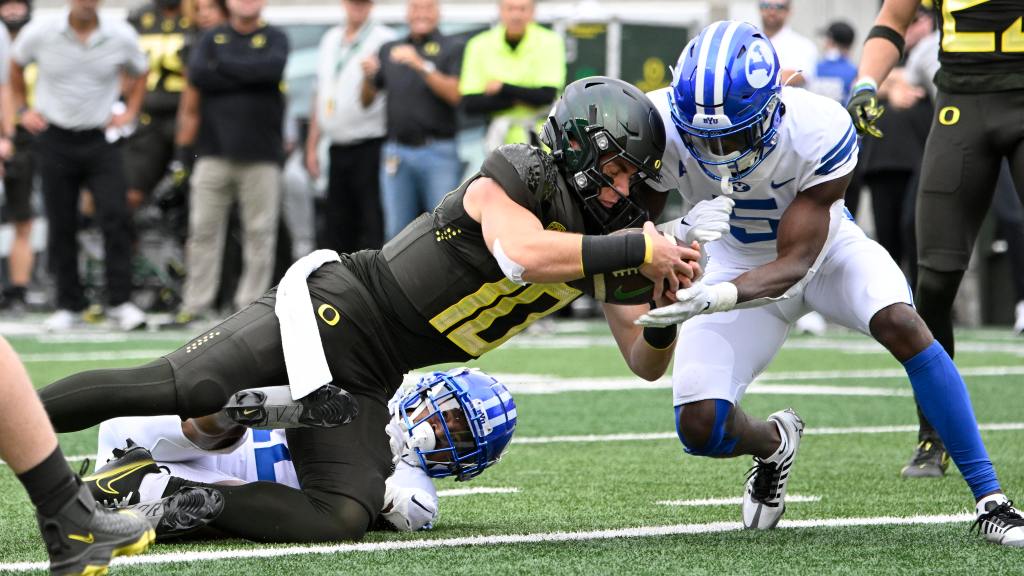 Touchdowns and big plays for Oregon Ducks against BYU