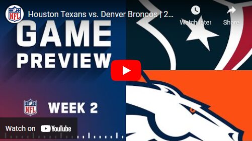 Video preview for NFL Week 2