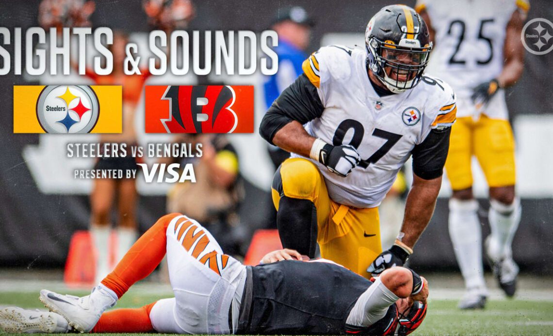 WATCH: Sights & Sounds - Steelers at Bengals Week 1