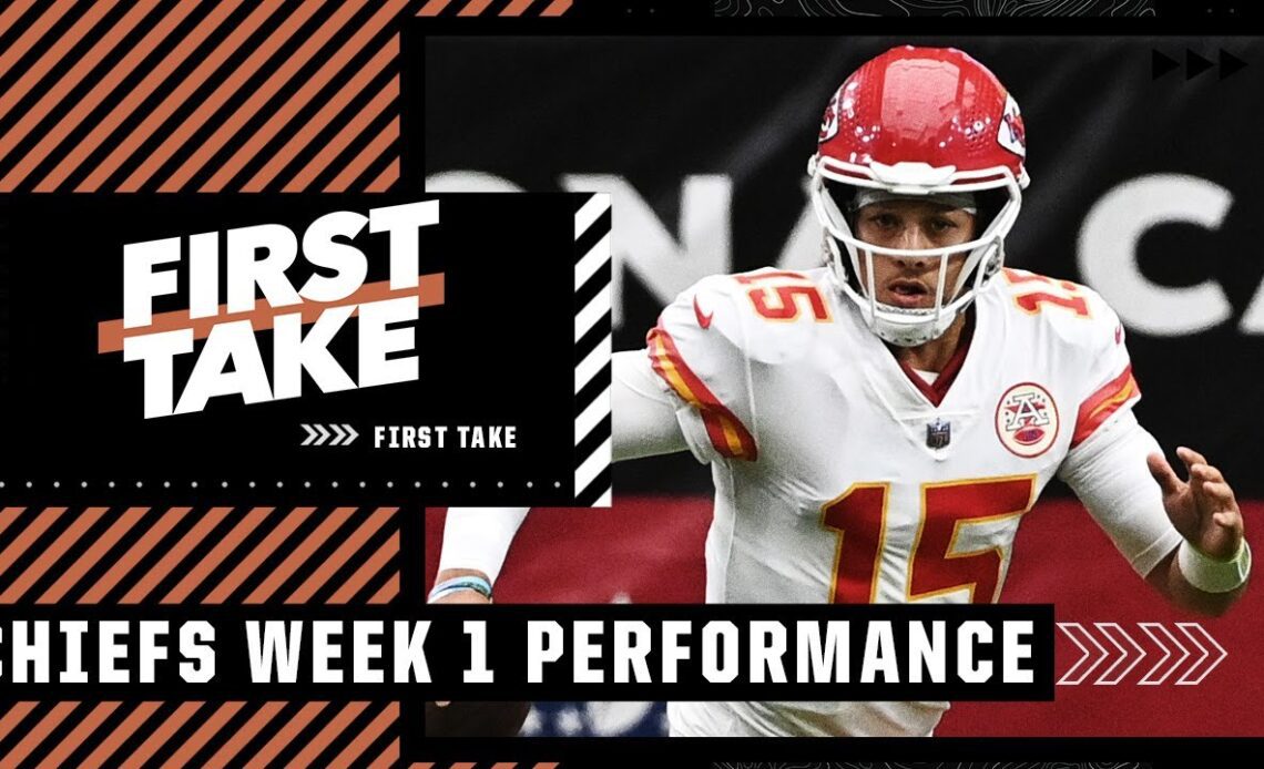 Was Week 1 proof that Patrick Mahomes won't miss a beat without Tyreek Hill? | First Take