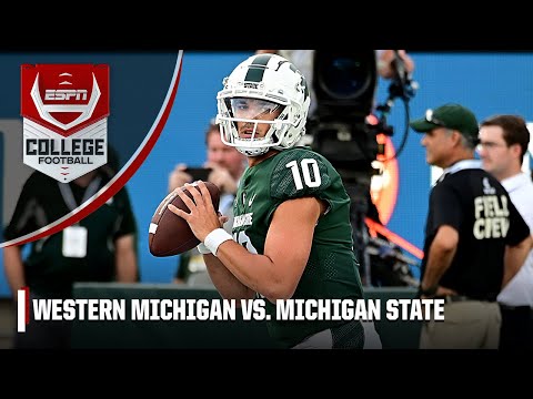 Western Michigan Broncos vs. Michigan State Spartans | Full Game Highlights