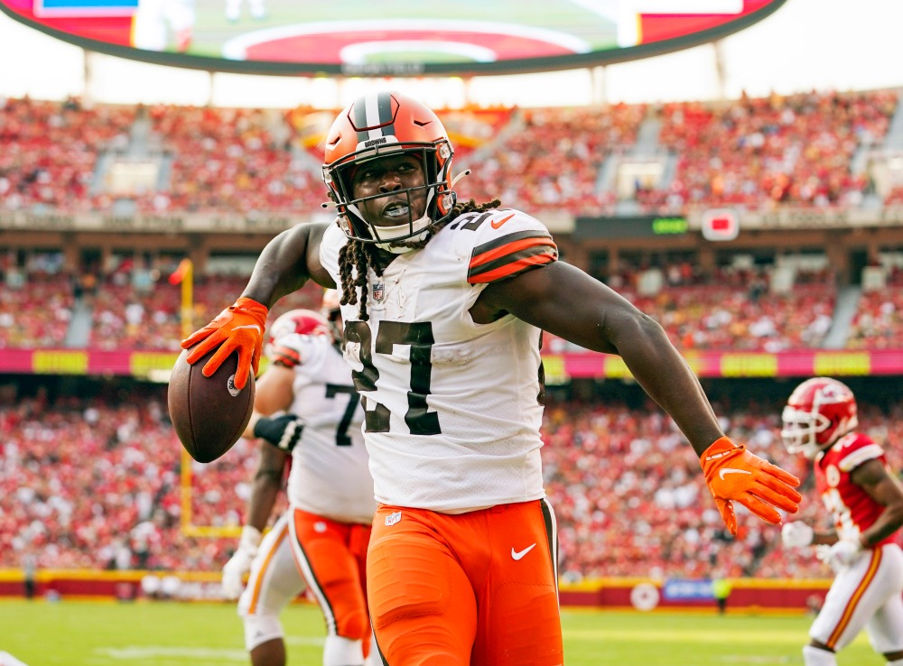 Cleveland Browns Kareem Hunt