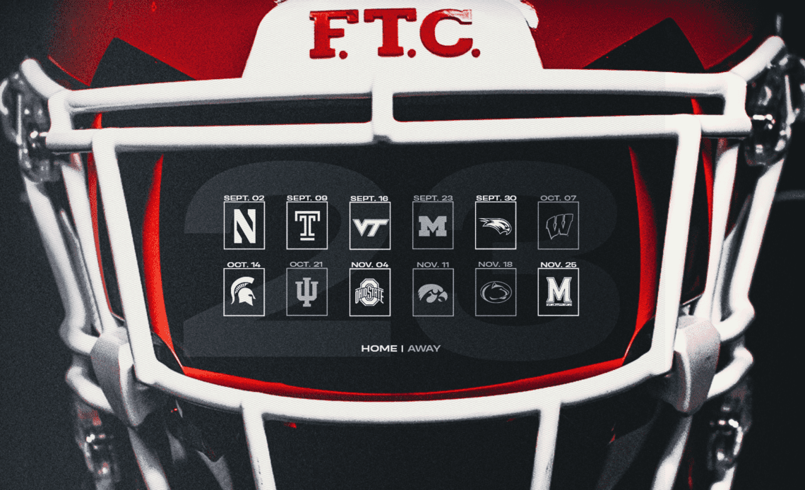 2023 Football Schedule Released Rutgers University Athletics VCP