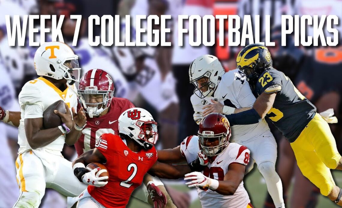 365 Sports Picks for Week 7 of the College Football Season | Big 12 | ACC | SEC | Pac 12 | Big Ten