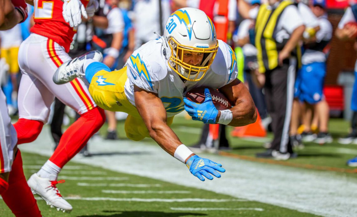 Austin Ekeler's 50 Touchdowns with the Chargers