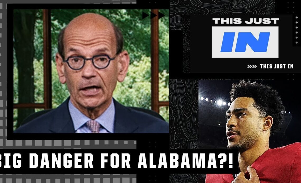 BIG DANGER for Alabama?! Paul Finebaum previews the Tennessee matchup | This Just In