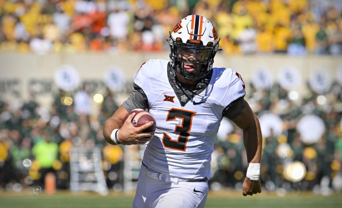 Big 12 quarterback rankings after week 5