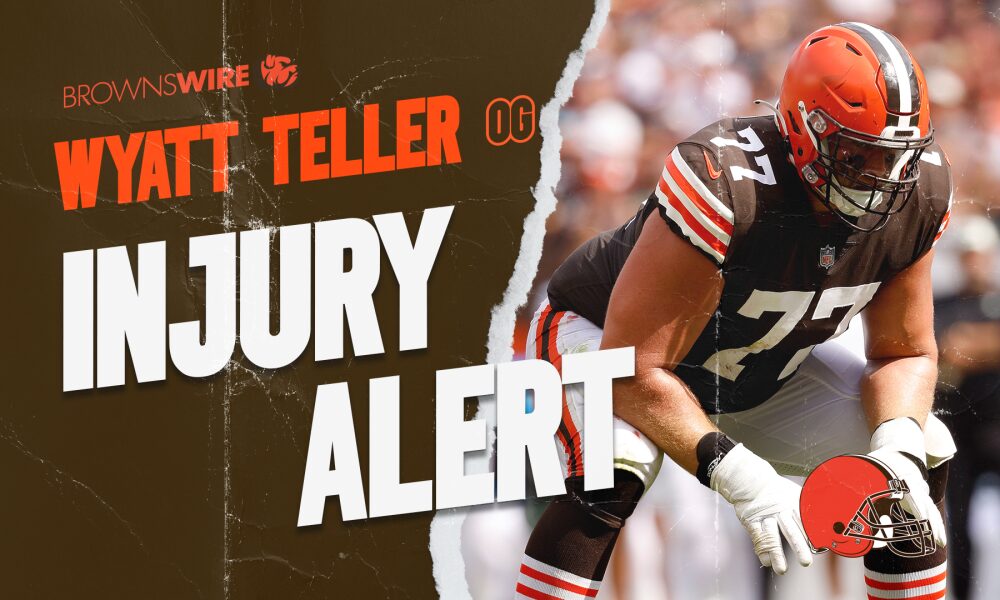 Browns Wyatt Teller questionable to return vs. Patriots