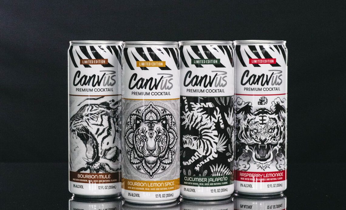 Canvus Cocktail White Helmet Commemorative Cans Debut for Thursday Night Football 2022