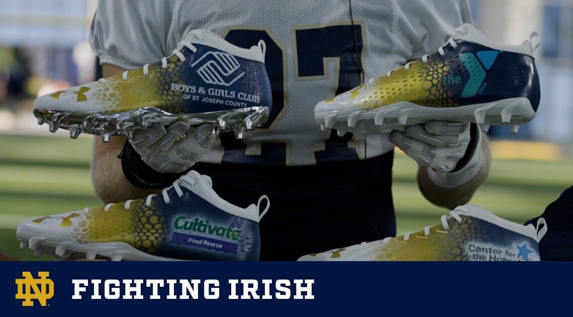 Cleats For a Cause Charity Initiative – Notre Dame Fighting Irish – Official Athletics Website