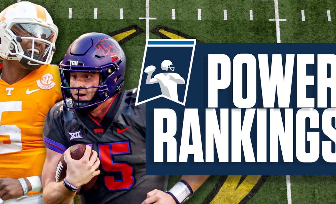 College Football Power Rankings: Tennessee into Top 3, TCU keeps rising | CBS Sports HQ