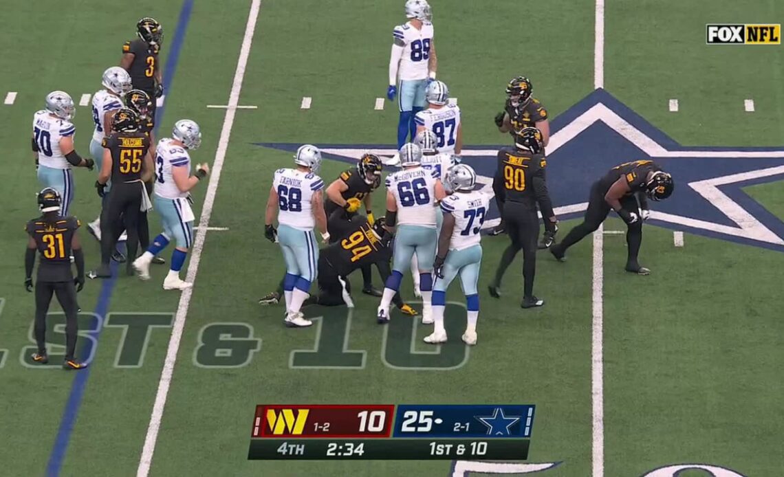 Commanders' top plays vs. Cowboys Week 4