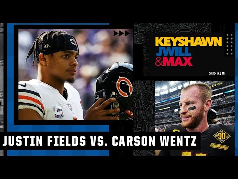 Comparing Justin Fields and Carson Wentz's leadership ahead of the Bears-Commanders matchup | KJM