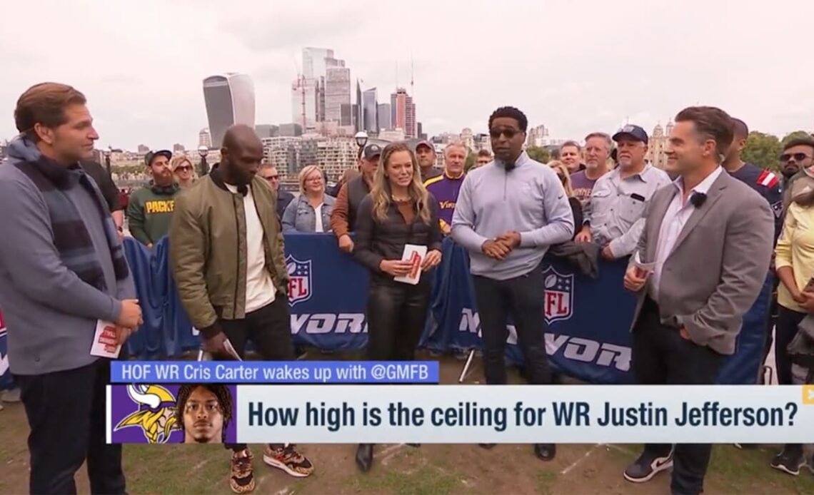 Cris Carter Joins 'GMFB' To Talk Justin Jefferson, Vikings-Saints and More