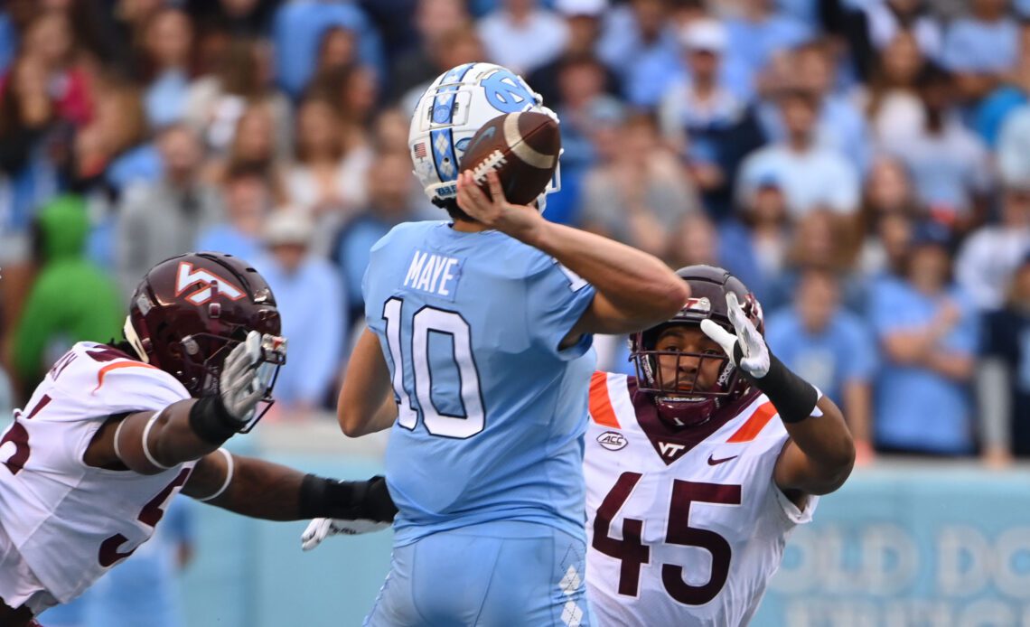 Five takeaways from UNC’s win over Virginia Tech in Week 5