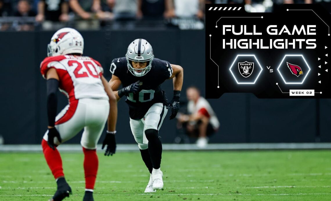 Full Game Highlights: Raiders vs. Cardinals - Week 2
