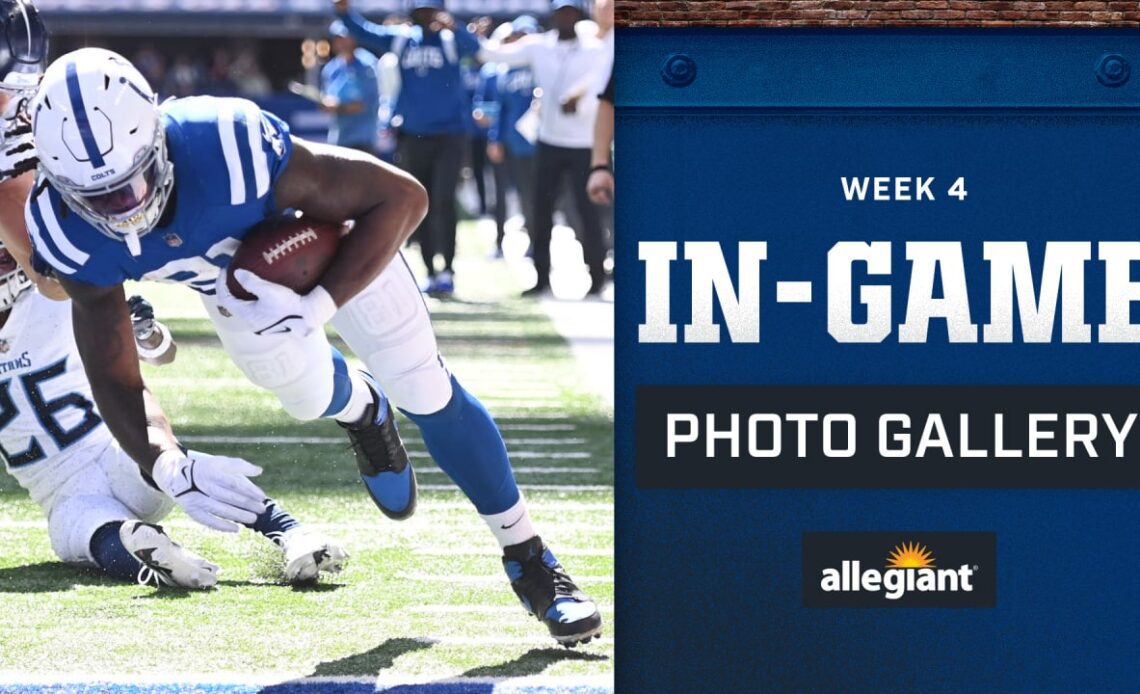 Game Photos: Colts vs. Titans, Week 4