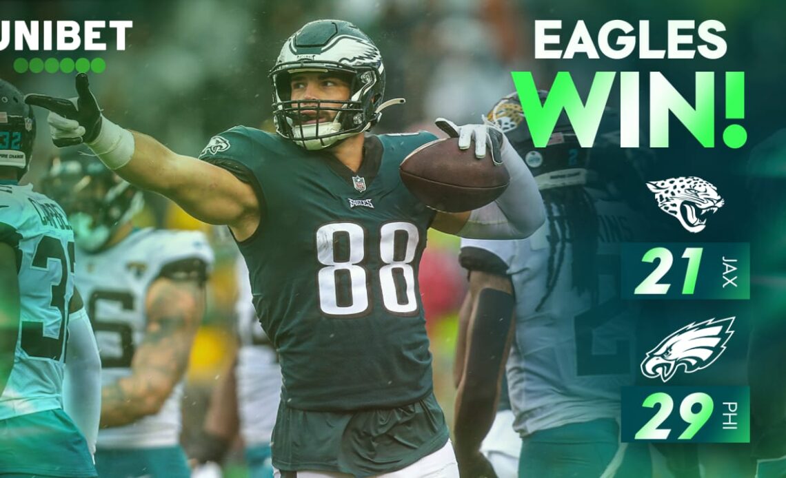 Game Recap: Eagles 29, Jaguars 21