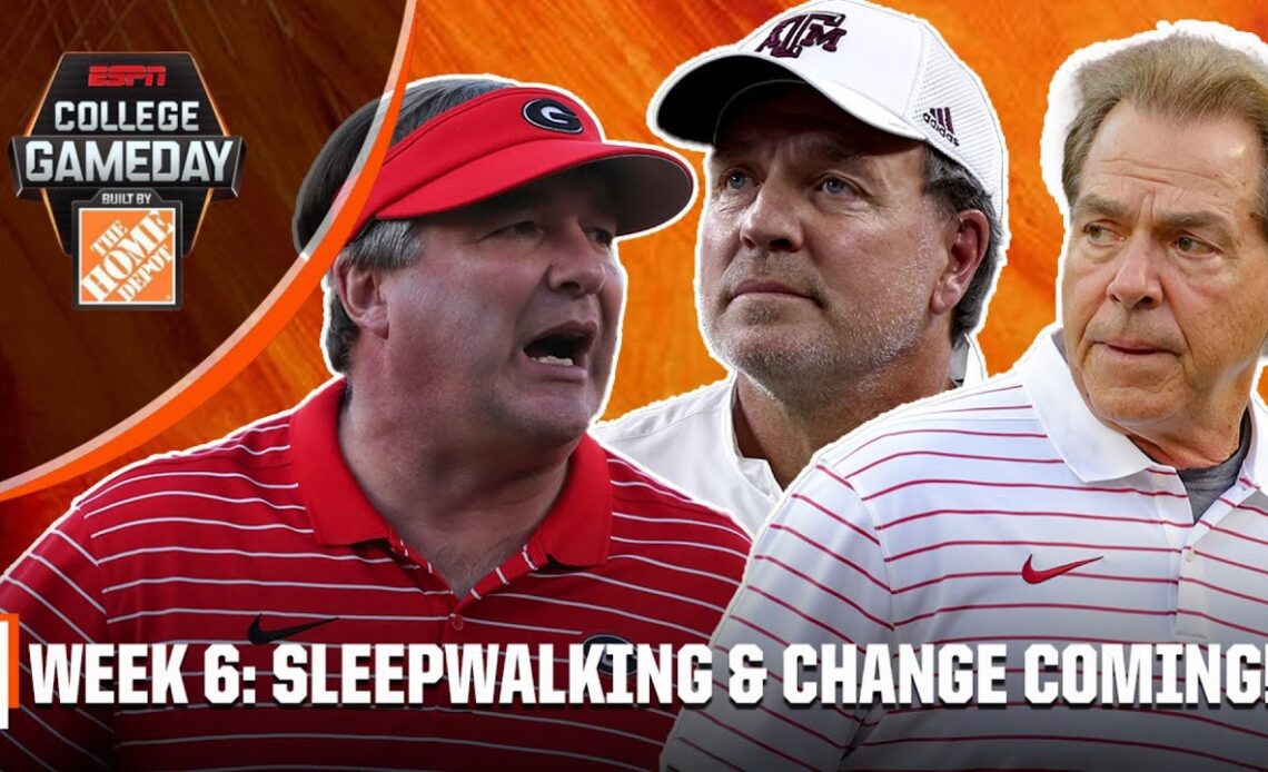 Georgia JUST SLEEPWALKING?! Does Jimbo Fisher need to give up the reigns?! | ESPN College Football