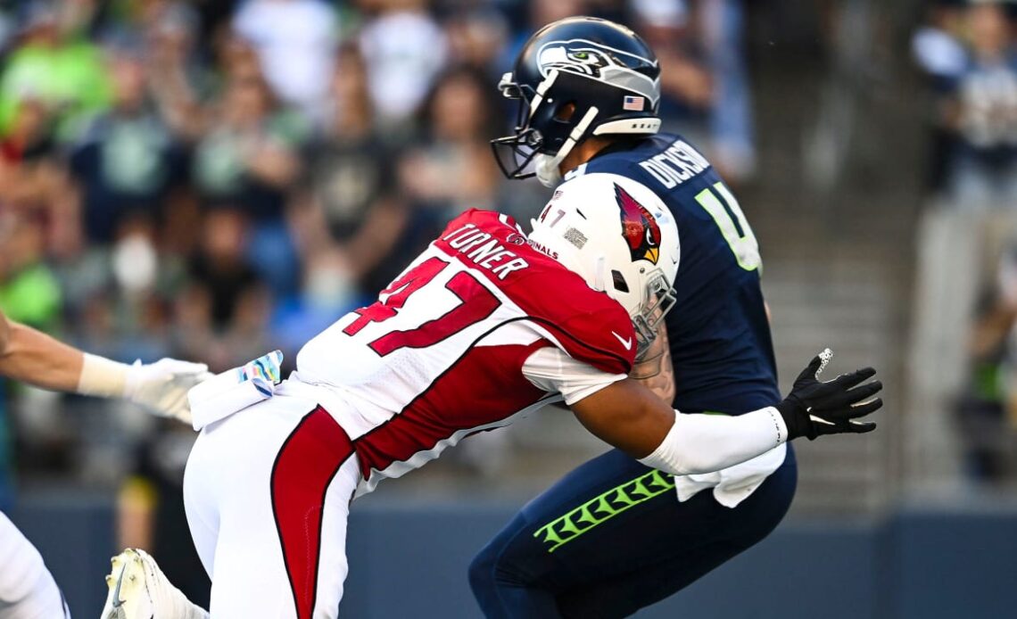 HIGHLIGHT: Cardinals Swarm Seahawks Punter For Fumble-Six