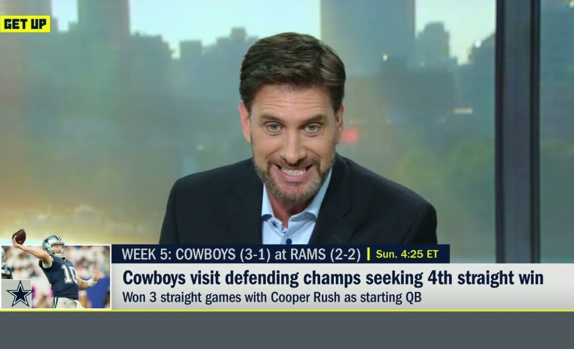 'How 'bout them Cowboys!' ⭐ GREENY GETS HYPED about Dallas visiting the Rams | Get Up