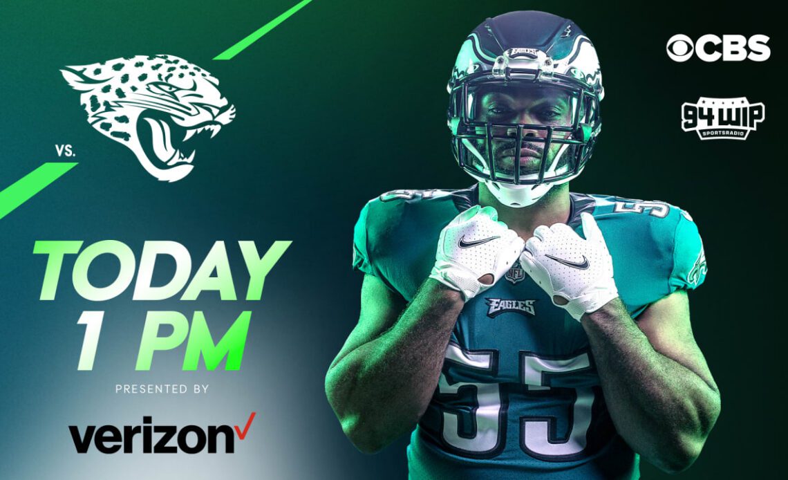 How to watch, stream | Jaguars vs. Eagles