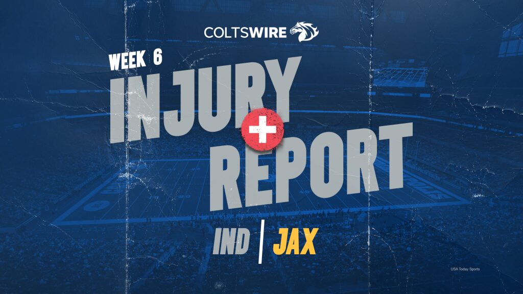 Initial injury report Week 6