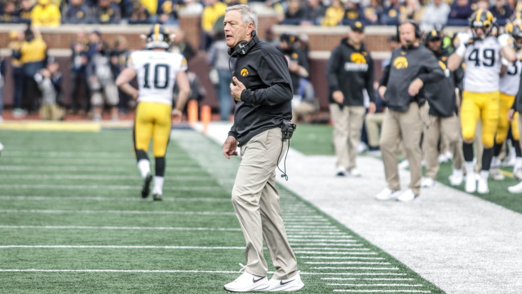 Iowa head coach Kirk Ferentz on Michigan football after Week 5 game