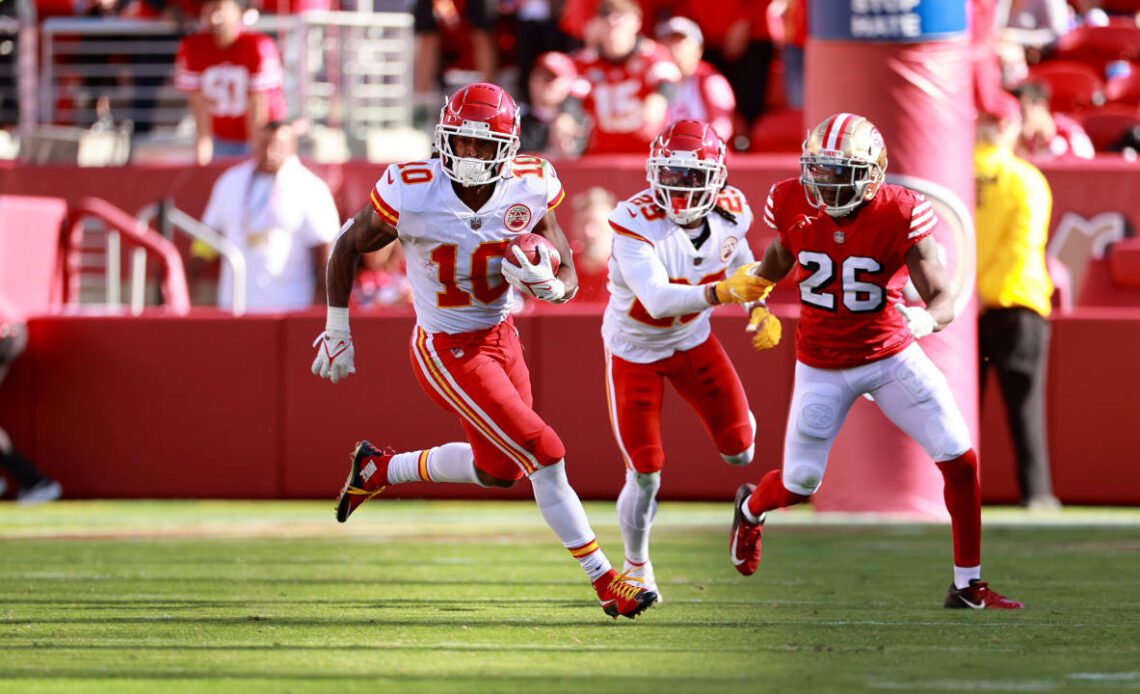Isiah Pacheco's Speed is LETHAL on 48-yard Kick Return