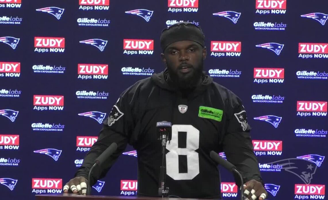 Ja'Whaun Bentley 10/14: "A whole new week, a whole new opportunity"