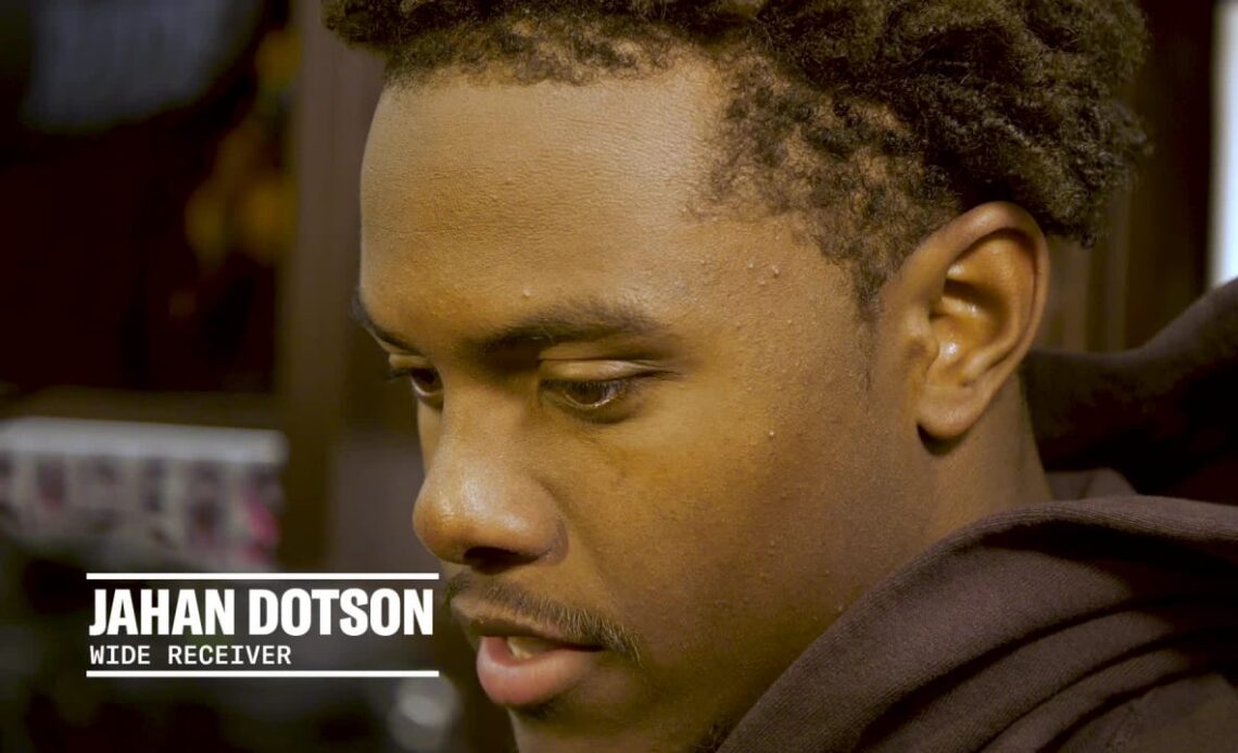 Jahan Dotson | "Excited to just get back out there and compete" 