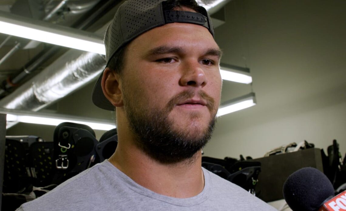 Jake Matthews on preparations for the Seahawks: 'We've got a good plan' | Press conference